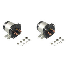 2X 500 Amp Battery Isolator for Mobile Audio Relay Continuous Battery Isolator, 12v Battery Disconnect Relay