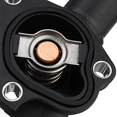 for  Clio Kangoo Twingo Engine Coolant Thermostat with Housing with Power Steering  Pressure Sensor 2