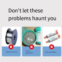 4X Solder Paste Glue Extruder and Welding Oil Propulsion Tool with 1-Piece Molding
