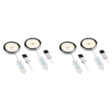 4Set 3D Printer LED Lamp Kit,for A1/A1mini/P1S/P1P/X1C LED Light 5V USB Powered,3 Color Temperature Adjustable