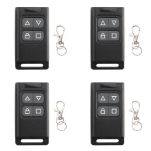 4X Trasmettitore di Clonazione del Duplicatore del Controller 'Apriporta del Garage Elettrico del Telecomando RF 433MHz Automatico Senza Fili