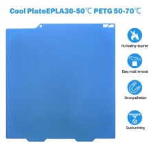 For A1mini Cool Plate Build Plate 184x184mm Spring Steel Double Sided Strong Adhesion Cold Bed