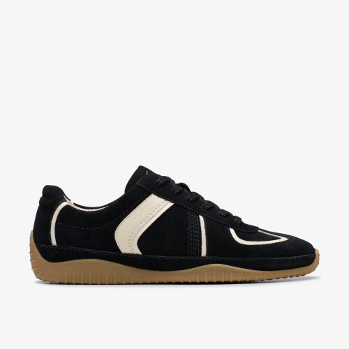 Clarks (Standard, 5 (Adults')) Meridor Lo Black Combi Sde