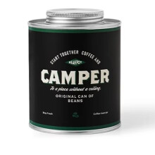 Coffee Bean Storage Can-Portable,Food Grade,Tinplate Storage Tank,Fresh-Keeping Breathable Tin Box for Camping & Home A