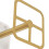 Toothbrush Holder Easy Installation 304 Stainless Steel Compact Rustproof Stylish Toothpaste Organizer for Bathroom 5