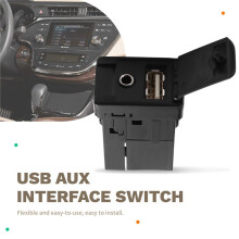 USB AUX Interface 5 Pin Plug Adapter Harness Cable Kit for Camry Reiz RAV4 Prius Verso Highlander
