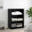 VidaXL vidaXL Kleiderschrank Schwarz Eichen-Optik 77 x 48 x 102 cm 1