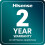 Hisense Hisense 60cm 4 Zone Ceramic Hob E6422SC 11