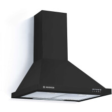 Hoover 60cm Chimney Hood - Black HCE160N/1