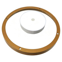 Wall Mount Floating Display Rack with LED Lighting - Rechargeable Support Decor Shelf for Small Decorations and Greenery
