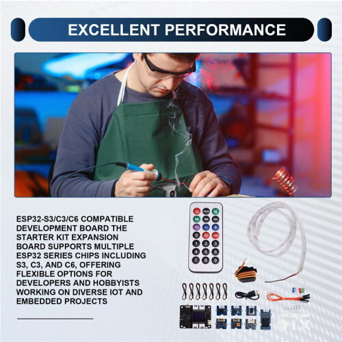 For Seeed Studio XIAO  Kit Expansion Board Compatible with ESP32 S3 C3 C6 Development Board for 2