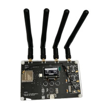 RF CLOWN V2.0 ESP32 2.4GHz Wireless Analyzer with 3 NRF24L01 BLE Modules OLED Display