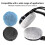 100PCS Bag Disposable Headphone Cover Dirt-Proof Microphone Covers Sweat-Proof Elastic Microphone Protective Cap B 6