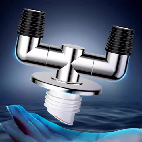 Downpipe Washing Machine Deodorant Three  Through Drain Pipe Floor Drain Special Deodorant Overflow Three-Way Shunt 2
