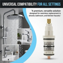 Thermostatic Shower Cartridge Replacement for Moen 147208,Danze DA507874, 9.13554,S3371 Temperature Control Valve
