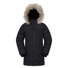 (11-12 Years, Black) Mountain Warehouse Childrens/Kids Galaxy Water Resistant Padded Jacket
