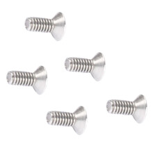 100x 304HC Stainless Steel Hex Countersunk Flat Bolts Screws M2X5mm & 20Pcs M2 x 20mm Long Hex Socket Knurled Cap Screws
