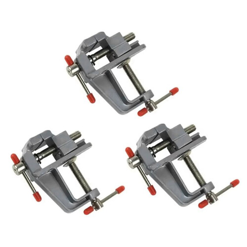 Bench Vise Multi-Function Micro-Type Small Jeweler Hobby Clamp Bench Flat-Nose Vise Tool Vise
