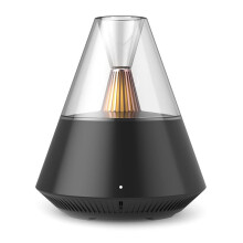 Diffusor für Ätherische Öle, Aroma-Diffusoren im Modernen Stil mit Fernbedienung, USB-Betrieben, 150 Ml Ultraschallnebel, Aromatherapie, Schwarz