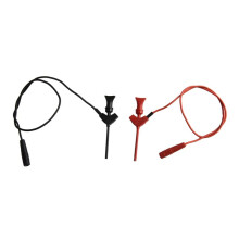 Multimeter Testhaakclip IC-Haaktestclip met Draden Naar 2 mm Gataansluiting Hoogwaardige Testkabelonderdelen