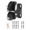 Key Lockable 2 Sided Gate  Key,Self Locking Gate  Gate Fence Lock for Outdoor Gates,Locking Gate Door Lock 1