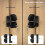 Key Lockable 2 Sided Gate  Key,Self Locking Gate  Gate Fence Lock for Outdoor Gates,Locking Gate Door Lock 3