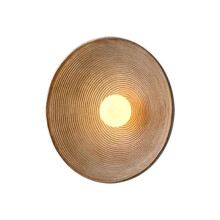 Retro Japanese Resin Wall Lamp Suitable for Living Room Bedroom Bedside Background Decoration Light