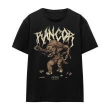 (M, Black) Star Wars Womens/Ladies Rancor Metal T-Shirt