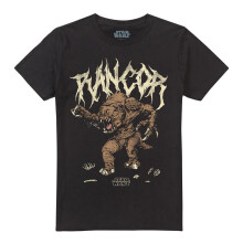 (4XL, Black) Star Wars Unisex Adult Rancor Metal T-Shirt