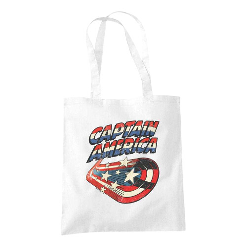Captain America Captain America Vintage Tote Bag