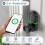 Door Lock with Knob,Lock with Handle, Fingerprint Electronic Knob for Front Door, Generate Passcode Remotely 1