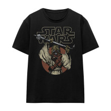 (XL, Black) Star Wars Womens/Ladies Tusken Raider T-Shirt
