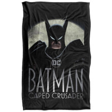 (152cm x 127cm, Multicoloured) Batman Caped Crusader Soft Touch Blanket