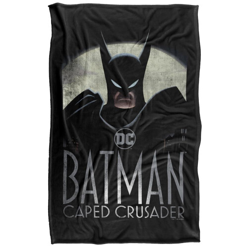 Batman (147cm x 91cm, Multicoloured) Batman Caped Crusader Soft Touch Blanket