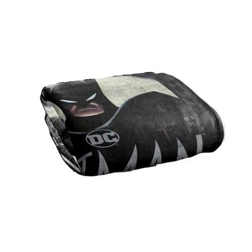 Batman (147cm x 91cm, Multicoloured) Batman Caped Crusader Soft Touch Blanket 1