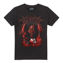 (XXL, Black) Star Wars Unisex Adult Darth Maul Lightning T-Shirt