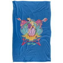 (147cm x 91cm, Multicoloured) Rick And Morty Mr. Nimbus Soft Touch Blanket