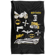 Batman Gadgets Soft Touch Blanket