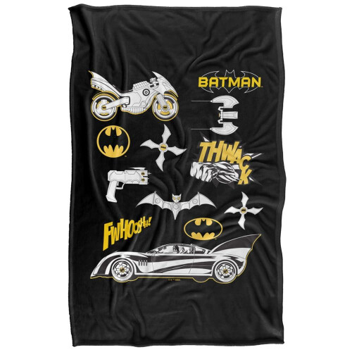 Batman Batman Gadgets Soft Touch Blanket