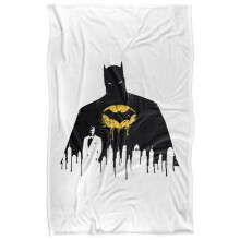 (152cm x 127cm, Multicoloured) Batman City Silhouette Soft Touch Blanket