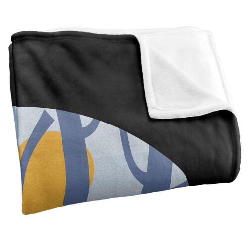 Harry Potter (147cm x 91cm, Multicoloured) Harry Potter Flying On Broomsticks Chibi Group Blanket 2