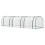 350  x 100 cm Low Tunnel Greenhouse - Clear 2