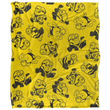 Minions Outline Soft Touch Blanket