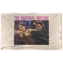 (91cm x 147cm, Multicoloured) Friends The Original Routine Soft Touch Blanket