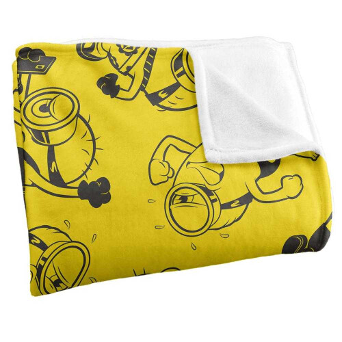 Minions Outline Soft Touch Blanket 2