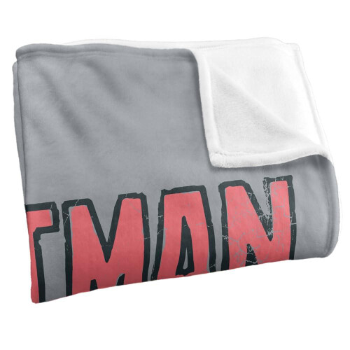 Batman (152cm x 127cm, Multicoloured) Batman Zap Soft Touch Blanket 2