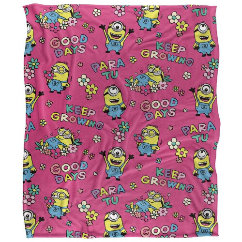Minions Keep Growing Flowers Throw