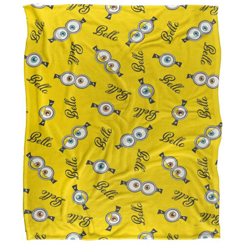 Minions And Monsters Bello Glasses Blanket