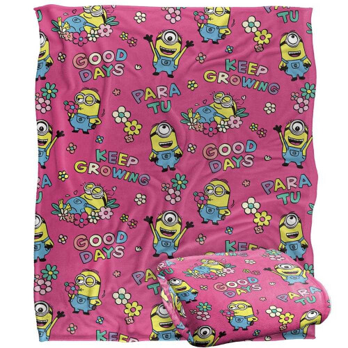 Minions Keep Growing Flowers Throw 1