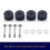 For  H2D/H2DS 3D Printers Rubber Shock-Absorbing Cushioning Pads Bottom Easy Installation 2